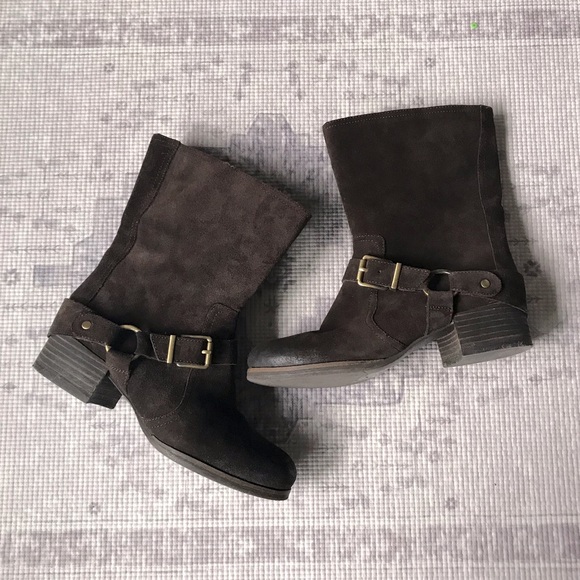 Jessica Simpson Shoes - Jessica Simpson Suede Heeled Boots